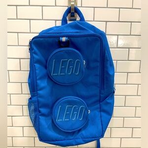 Blue LEGO backpack